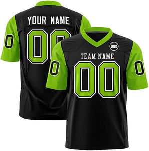 Maillot de football américain personnalisé pour filles et garçons, uniforme en polyester 150GSM, vêtements de sport pour l'entraînement des jeunes - Product Image 4