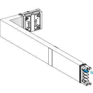 Raccordo per condotto barriera antincendio Schneider Electric KSA250DLL41F Canalis-ELBOW-Turn Left-Segment B M-TO-M-250A - Product Image 1