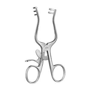 Weitlaner Manual 4 1/2 \ "Retractor de acero inoxidable quirúrgico alemán Sharp 2*3 herramienta quirúrgica veterinaria reutilizable - Product Image 2