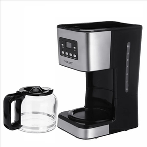 Hot design Coffee machine Stainless steel home automatic grinding office quick heating bubble drip coffee machine High <strong>power</strong>
