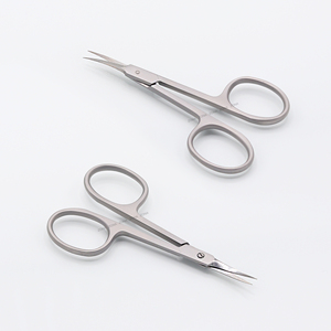 Stainless Steel Manicure Scissors Right-<b>Handed</b> Straight Blade Sharp Tip Handle Durable Beauty Tools Cuticle Trimming <b>Nail</b> Art - Product Image 5