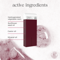 Cera Liposoluble de Bayas de Marca Privada 100ml |   Cera Depilatoria en Tiras OEM/ODM con Aroma Frutal y Serigrafía para Piernas