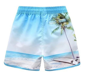 Shorts de bain pour hommes, vêtements de plein air et décontractés, shorts de bain à impression personnalisée, séchage rapide, shorts de bain pour hommes, fabrication en gros - Product Image 6