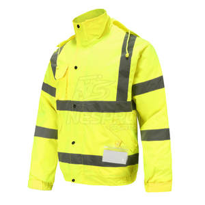 Venta caliente Chaqueta DE SEGURIDAD Alta visibilidad Construcción Seguridad Hi Vis Chaqueta DE SEGURIDAD reflectante - Product Image 2