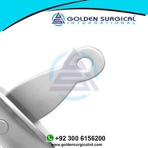 Plateau d'empreinte pivotant pour prothèse dentaire et orthodontie, antérieur supérieur et inférieur, en acier inoxydable poli haute brillance |   Instruments dentaires - Product Image 4