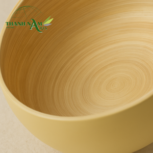 Cuenco de fruta desechable de bambú natural personalizado, plato de servicio ecológico para cocina, Picnic, uso en restaurante, novedad - Product Image 4