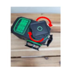 Hikari HK-4360GN-16 4D เลเซอร์สีเขียวปรับระดับได้16เส้นความแม่นยำสูงสินค้ามาใหม่พร้อมฝาครอบแบบหมุนได้สำหรับการก่อสร้าง - Product Image 4