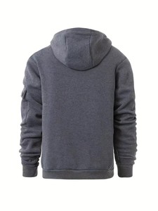 เสื้อฮู้ดมีซิปสำหรับผู้ชาย, เสื้อฮู้ดผู้ชายสีไม่ซ้ำใครน้ำหนักเบาแห้งเร็ว - Product Image 2