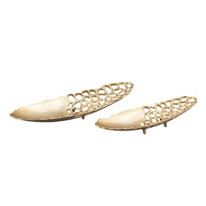 Plateau de service alimentaire au design élégant, de qualité supérieure, grande taille, en bois, pour les hôtels les plus demandés, plateau de table basse. - Product Image 1