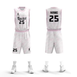 Jersey de baloncesto degradado 100% poliéster venta al por mayor personalizado su propio diseño estampado uniforme de baloncesto - Product Image 5