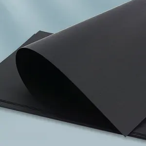 Fu Lam 250 g schwarze Karte Lagerbrett Papier/300 g Papierkarton 350 g 400 g 500 g 225 gsm Karte Lager schwarze Pappe