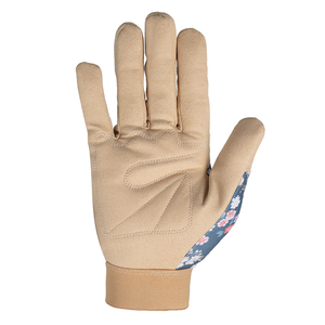 Guantes de trabajo de construcción de jardinería certificados EN420 de alta calidad, cuero antideslizante, estampado de algodón, trabajo de montaje certificado - Product Image 3