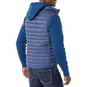 Custom OEM Service Men's Lightweight Reversible Formal Puffer Vest Spring Warm Bubble Sleeveless Waterproof Quick-Dry Breathable - Product Image 2