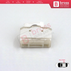 Clips de réparation de lève-vitre arrière droit BWR1170 pour Classe S W140 1992-1999 4 portes 1407301246 - Product Image 4