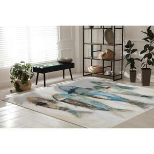 Alfombra con Estampado de Peces, Alfombras Modernas con Diseño de Animales para Decoración del Hogar, Alfombra Delgada No Tejida - Product Image 3