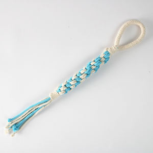 Jouet de traction robuste en coton avec poignée à boucle pour chiens, améliore la force et le contrôle de traction, corde non toxique, fabrication ODM au Vietnam - Product Image 4