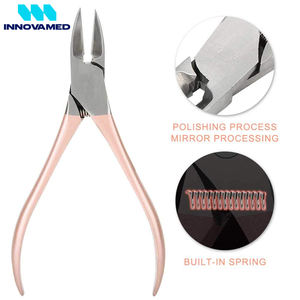 Cortaúñas de Acero Inoxidable, Cortador de Cutículas, Cortaúñas Encarnadas, Herramienta de Pedicura para el Cuidado de las Uñas, Eliminador de Cutículas, Podología - Product Image 6