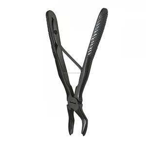 Pinzas de extracción Klein Fig 3, alicates de extracción de dientes recubiertos de titanio negro, acero inoxidable OEM disponible - Product Image 5
