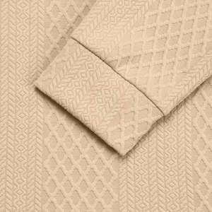 Beige Long Sleeve <b>Polo</b> Sweater <b>Men</b> Vintage Knitted Texture Khaki Casual Slim Fit Winter Warm Fashion <b>Tops</b> Luxury - Product Image 6