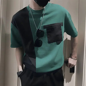 Haute qualité faible OEM quantité minimale de commande 100% coton personnalisé blanc t-shirts unis hommes T-shirts grande taille t-shirts T-shirt pour hommes - Product Image 2