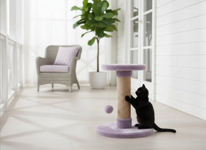 Griffoir pour chats Amistar Lilac Cloud de haute qualité, adapté à toutes les races et tailles de chats. - Product Image 4