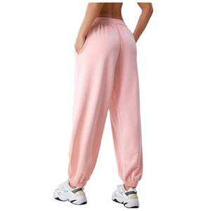 กางเกงวอร์มดีไซน์สำหรับใส่ทุกวัน กางเกงจ็อกเกอร์ผู้หญิงสั่งทำพิเศษ เอวยางยืด ขอบเอวและข้อเท้าแบบริบ  กางเกงสั่งทำสำหรับผู้หญิง - Product Image 5