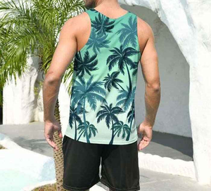 Confortable hommes Sublimation débardeur respirant vente chaude léger pas cher taux Sublimation débardeur avec dans les dernières conceptions - Product Image 5