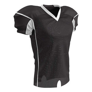 Maillot de football américain personnalisable de haute qualité ensembles de sport confortables jeunes adultes taille XL maillots de sublimation pas cher - Product Image 4