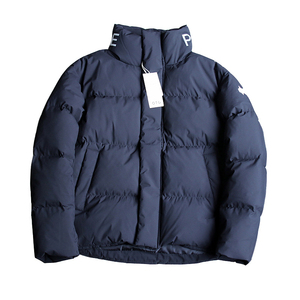 Personnalisation en gros veste d'hiver en duvet épais de haute qualité pour hommes avec traitement enduit à col montant - Product Image 1