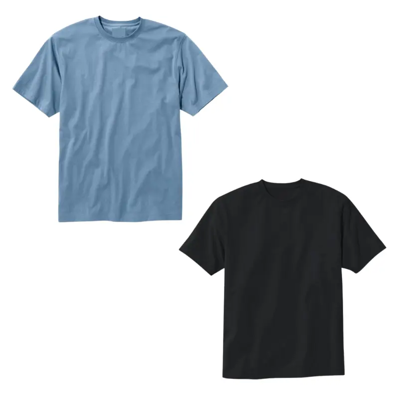 Hızlı teslimat Polo erkek t-shirtü o-boyun boy T Shirt özel Logo özel ambalaj Vinh Hung konfeksiyon üreticisi