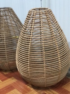 Modern Handmade Natural <b>Rattan</b> Eco-Friendly Lightweight Lampshade Charmingly Vibrant Decorative Accent Vietnam Home <b>Light</b> Covers - Product Image 3