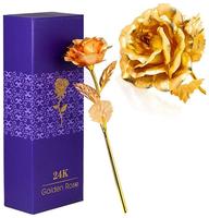 Fleur artificielle galvanisée Rose rouge avec longue tige meilleure pour Rose proposer la saint-valentin au prix de gros