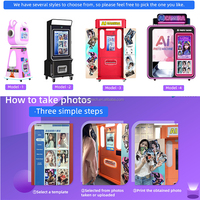 Imprimante Photo Booth Personnalisable OEM, Photobooth à Louer, Distributeur Automatique, Logiciel, Coque à Monnayeur, Fournisseur Numérique