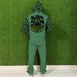 Vêtements de sport décontractés de haute qualité 2 en 1 Veste coupe-vent pour homme et survêtement Entraînement Gym Automne Sports Jogging - Product Image 2