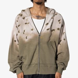 Custom Design Logo Winter Embroidered Solid Blank Printing Plain Polyester Cotton <b>Pullover</b> <b>Men</b> Hoodie - Product Image 1