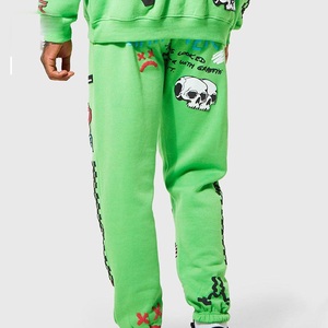 Survêtement de jogging pour hommes, survêtement de sport pour hommes, survêtement imprimé en polyester/coton par sublimation pour hommes - Product Image 6