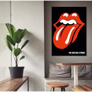 Modern Style for Rolling Stones Logo <b>Poster</b> Made of Durable Paper for Wall Decor - Product Image 4