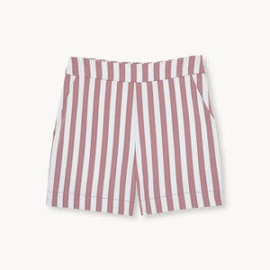 2025 Meilleure vente taille adulte séchage rapide femmes rayure Shorts tenue décontracté couleur personnalisée femmes rayure Shorts à vendre - Product Image 2