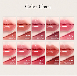 Dinto Blur Glowy Lip Tint 227 Decorum Soft Matte Lip Gloss Hidratante Lápiz labial ligero Sheer Tint Color construible - Product Image 5