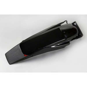 บังโคลนหลังสำหรับ KTM Exc 125 1998 2003พร้อมที่ยึดป้ายทะเบียนบังโคลนรถสีดำ - Product Image 1