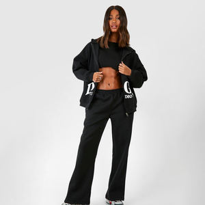 New Breathable <b>Women</b> <b>Tracksuit</b> Set with Stretch Fabric and Jogger Pants for Running Exercise or Walking - Product Image 5