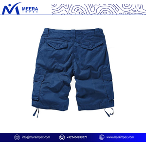 Pantalones cortos Cargo para niños con múltiples bolsillos y cintura ajustable: duraderos y cómodos para jugar, la escuela y la diversión al aire libre - Product Image 3