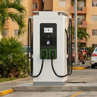 EVEGO Chargeur rapide DC pour véhicules électriques 240 kW, nouvelle garantie de 2 ans, ODM/OEM, jusqu'à 300 A, bornes de recharge au sol, protection IP55