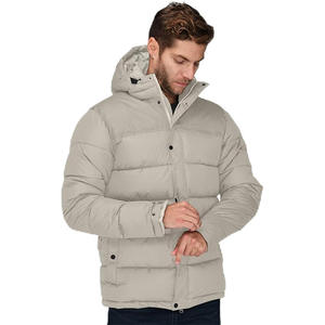 Chaqueta acolchada para hombre fabricada en fábrica al por mayor, abrigo grueso y cálido de invierno de alta calidad, abrigos acolchados informales - Product Image 1