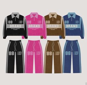 Survêtement imprimé personnalisé pour hommes Ensembles de haute qualité 100% coton Conception respirante à séchage rapide pour adultes Survêtements imprimés - Product Image 1