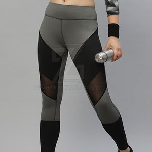 Leggings de Cintura Alta Elástica para Mujer, Color Sólido, Material Transpirable de Spandex/Poliéster para Correr, Yoga y Ejercicio en el Gimnasio - Product Image 5