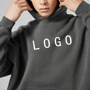 Sweat à capuche unisexe en coton surdimensionné à fermeture éclair, streetwear, sweat à capuche vintage à motifs pour hommes et femmes - Product Image 3