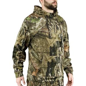 Personalizado hombres 4 vías estiramiento secado rápido Camo sublimación impresión rendimiento mandarín Collar caza táctico uniforme camuflaje - Product Image 3