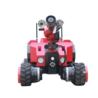 Robot de lutte contre l'incendie EXW MC100BGD antidéflagrant ATEX 4x4 robuste pour la lutte contre l'incendie et les secours, distance de contrôle à distance de 1000 m