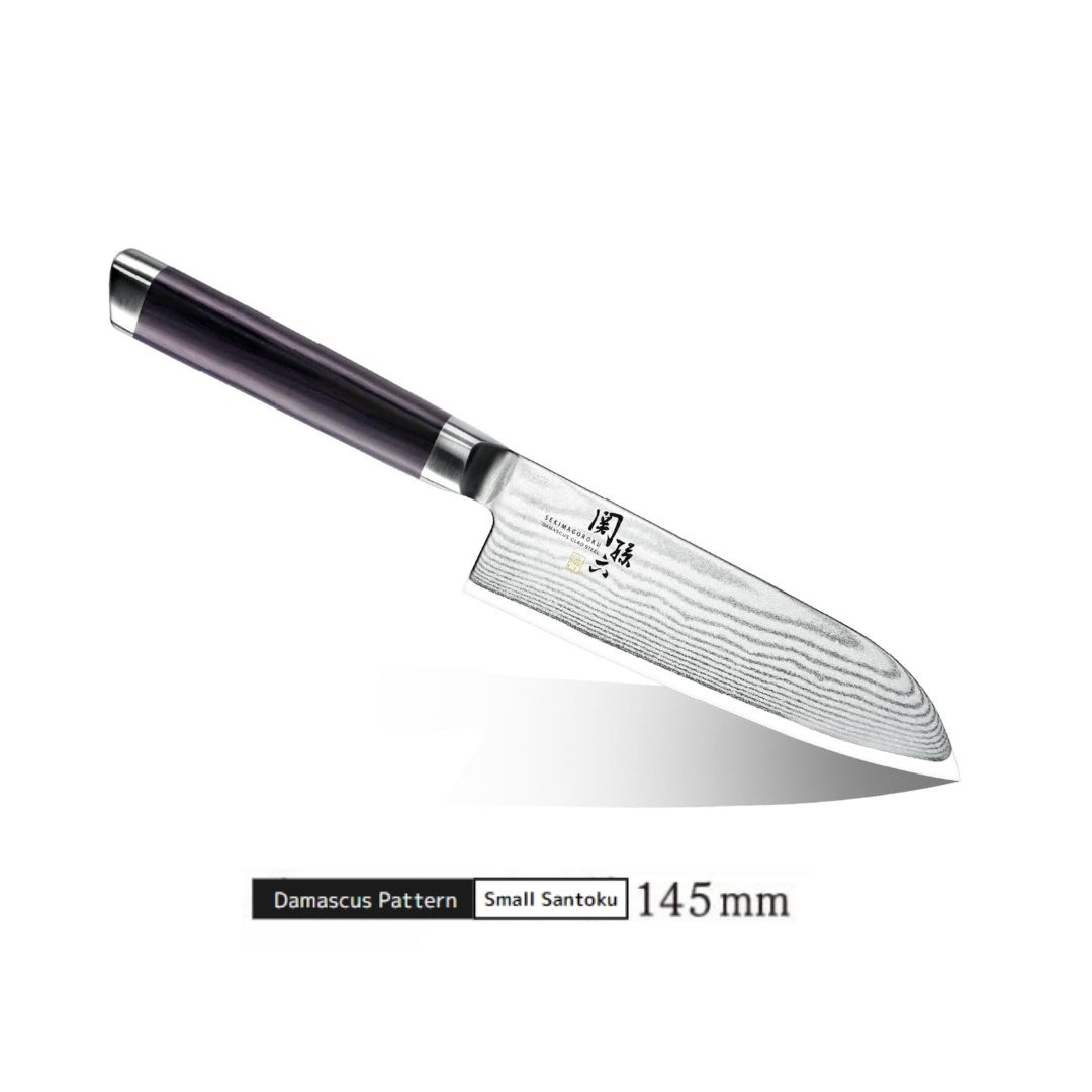 Petit Santoku 145mm Damas